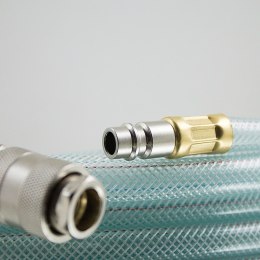 Wąż przewód gumowy zbrojony do kompresora 30m pneumatyczny szybkozłącza